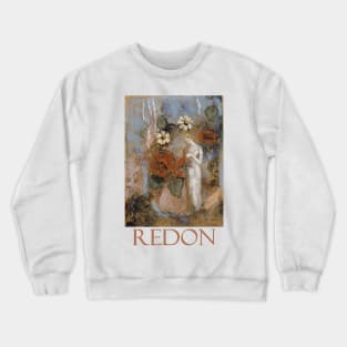 Pandora by Odilon Redon Crewneck Sweatshirt